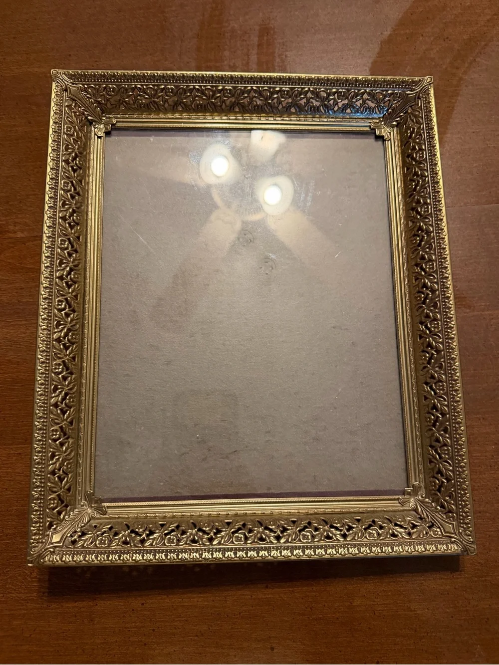 Ornate Gold Picture Frame - Classic Decorative Home Accent